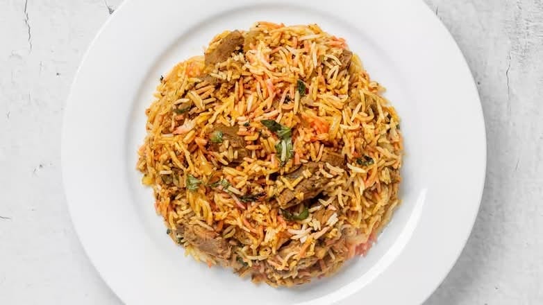 Goat Biryani.